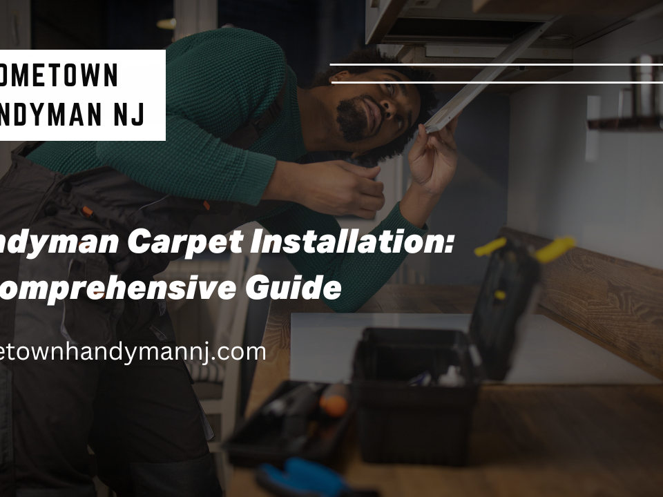 Handyman Carpet Installation A Comprehensive Guide