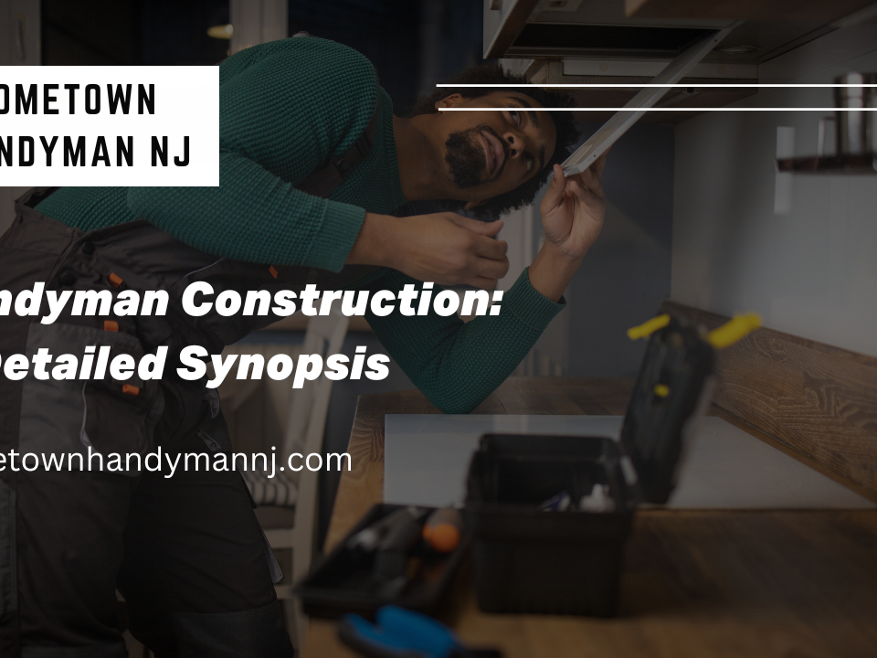 Handyman Construction A Detailed Synopsis